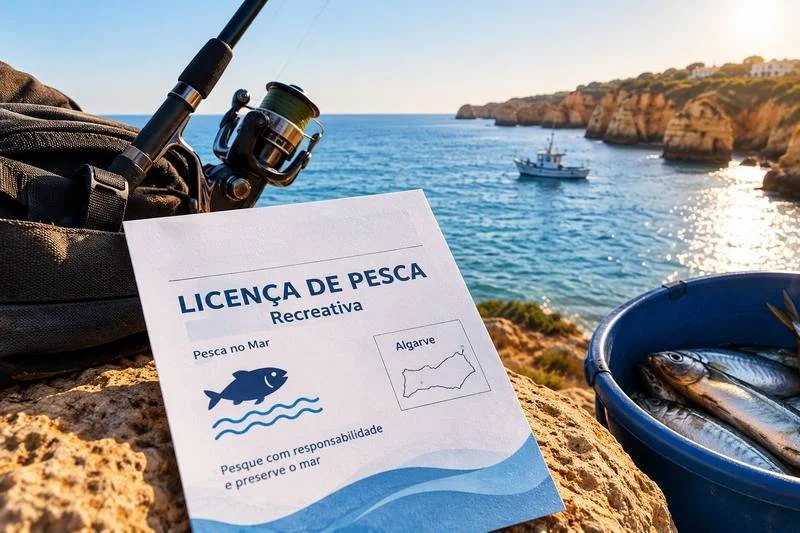 Fishing rod + licence