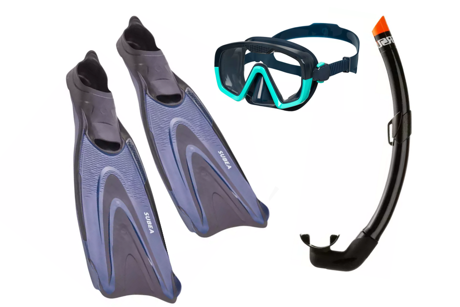 Kit masque + tuba snorkeling - kit snorkeling